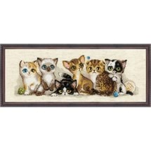 Kittens Counted Cross Stitch