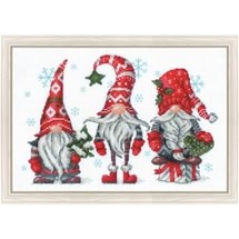 Gnomes Counted Cross Stitch