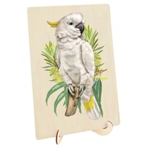 Wooden Puzzle Cockatoo with Easel 133 pc