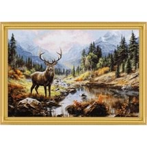 The Greatness of Nature Counted Cross Stitch kit